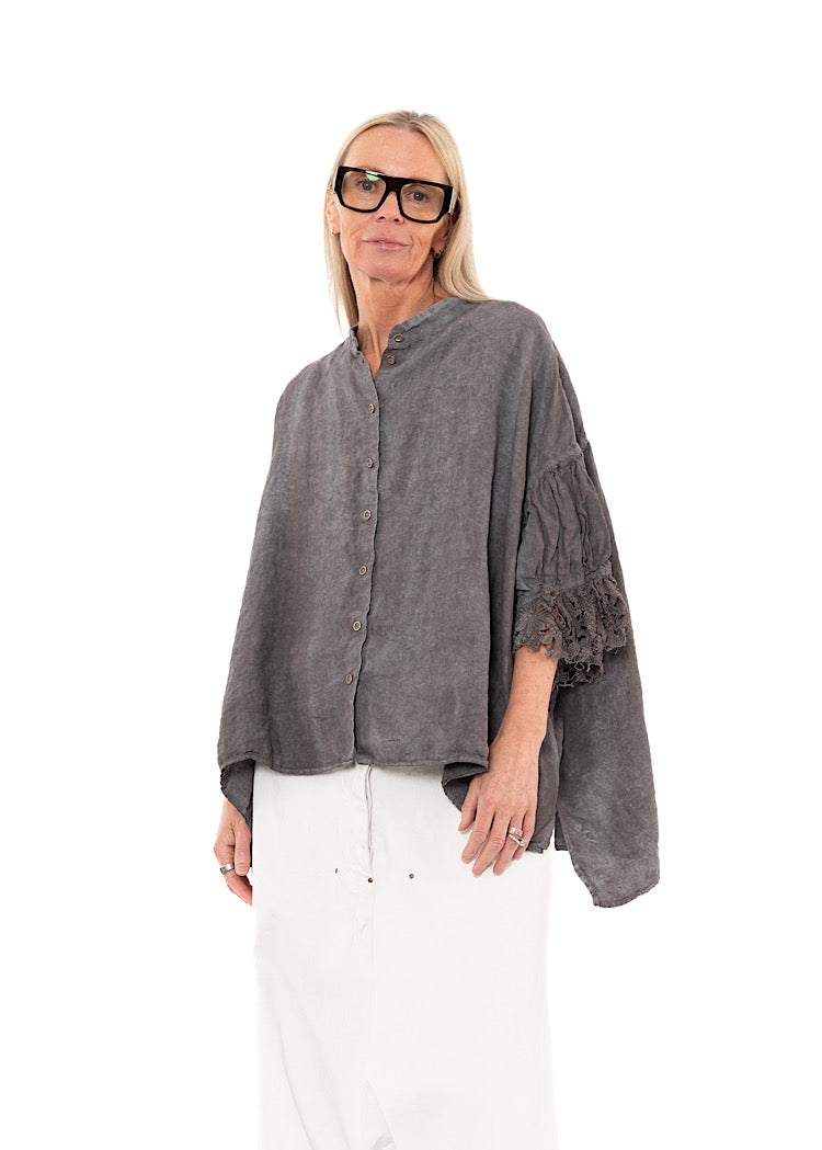 RUNDHOLZ DIP BLOUSE
