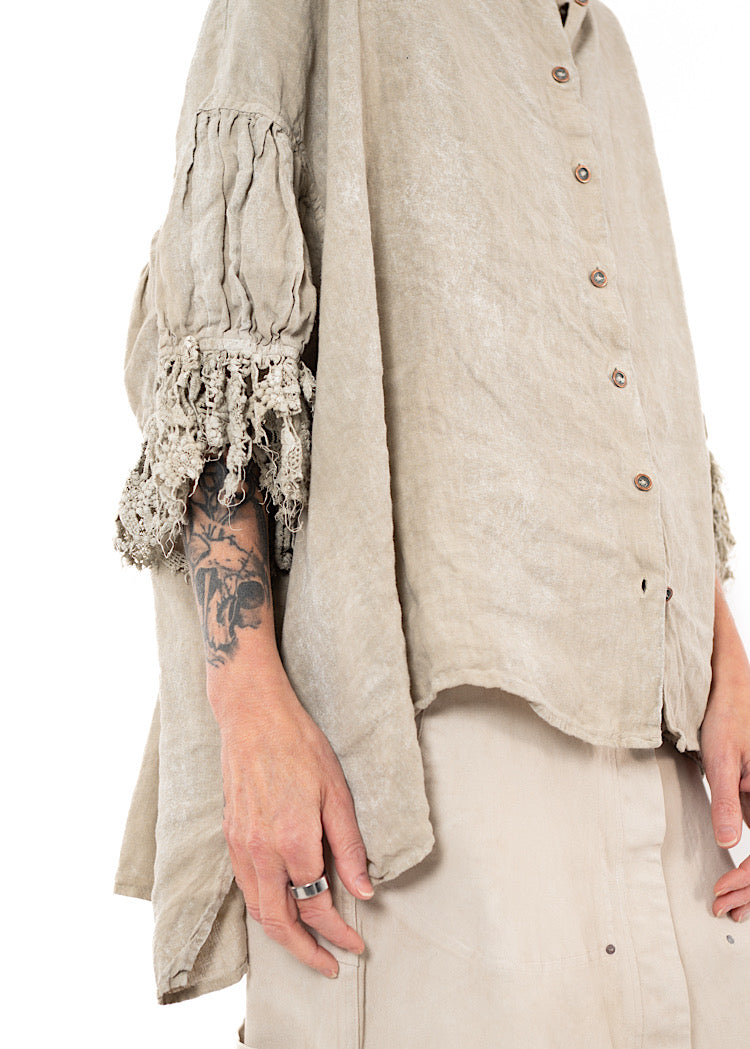 RUNDHOLZ DIP BLOUSE