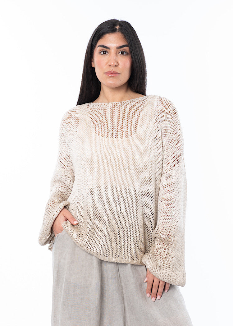 SANCTAMUERTE KNITTED PULLOVER