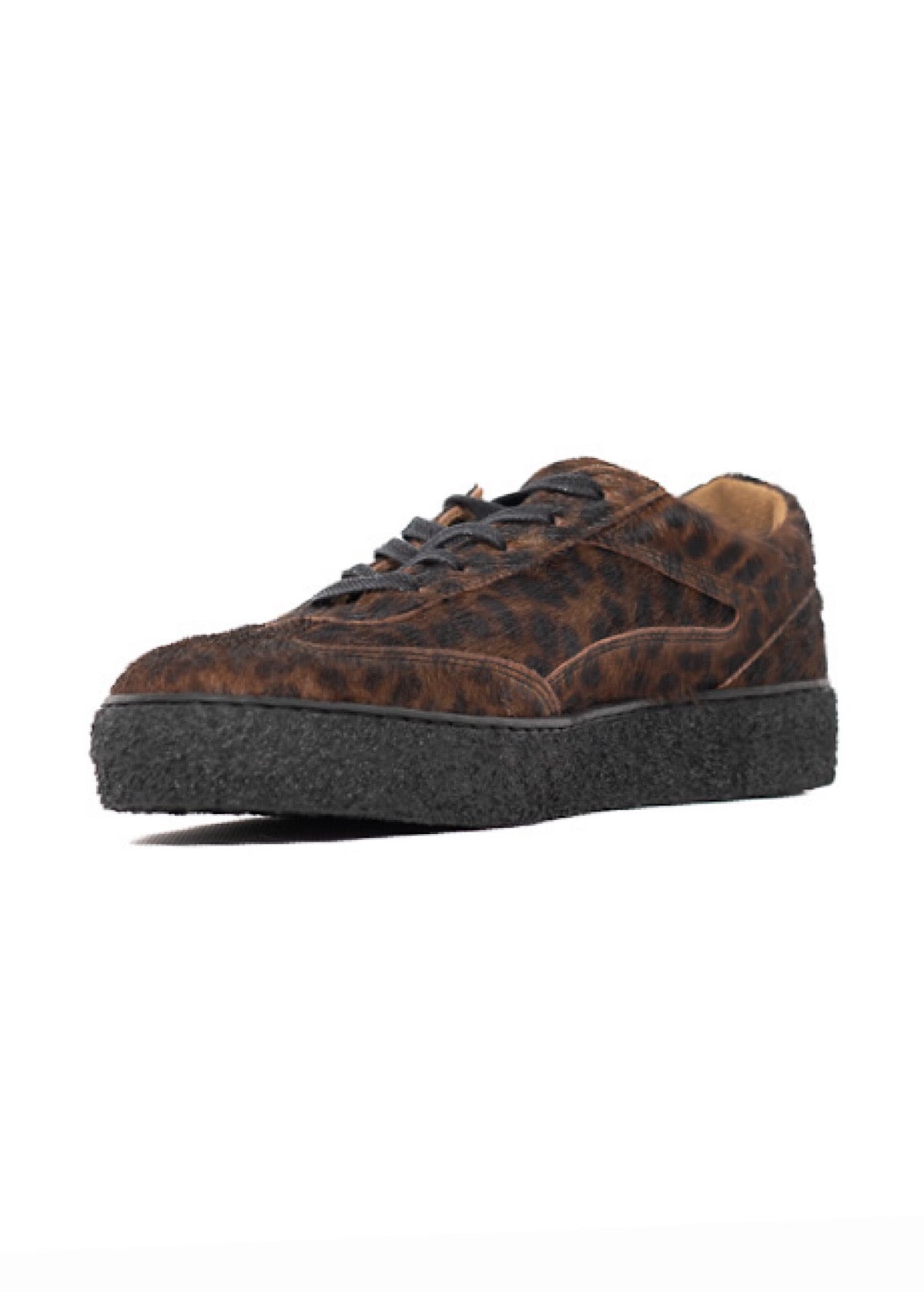 LEOPARD LEATHER TRAINER
