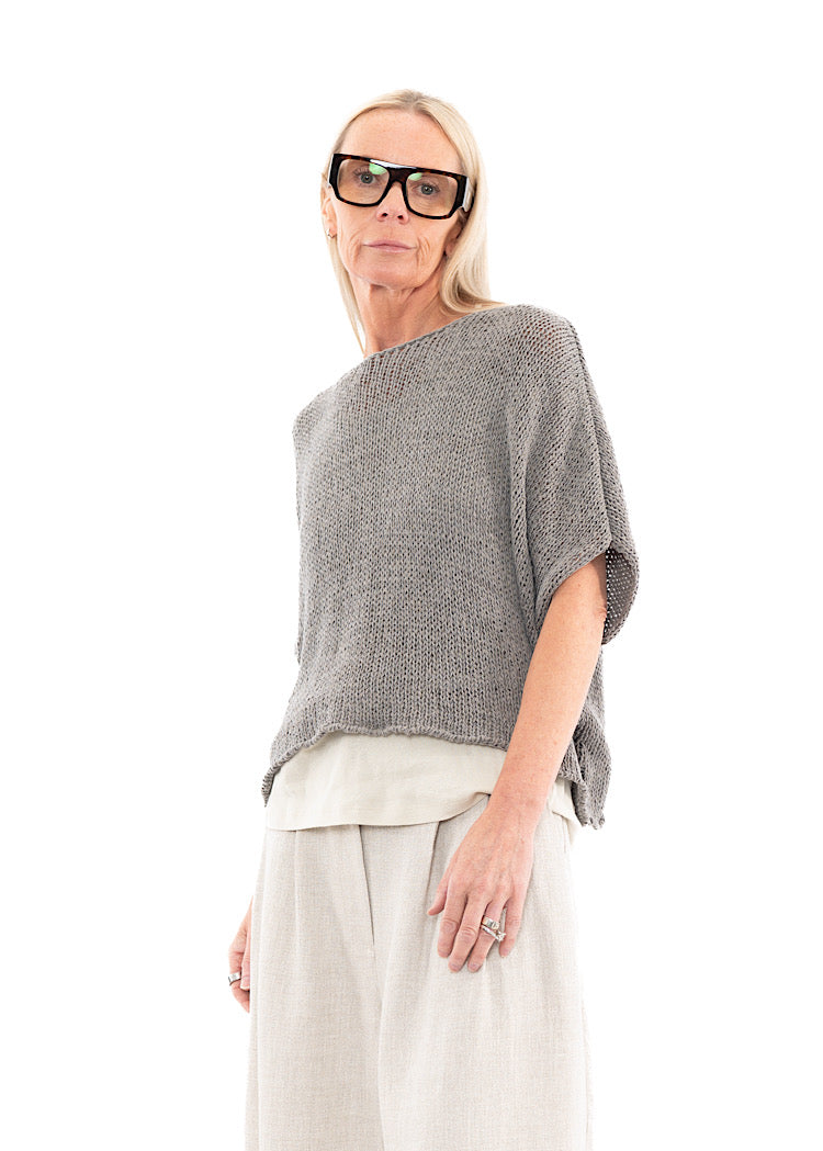SORT AARHUS KNITTED TOP