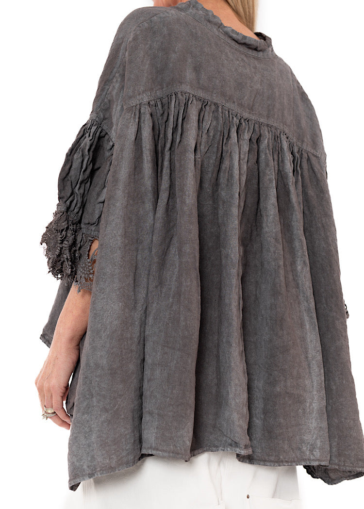 RUNDHOLZ DIP BLOUSE