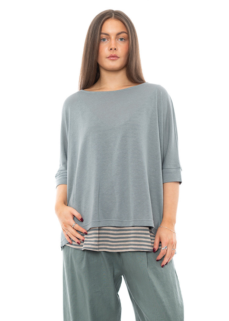 MAMA B TELA L PULLOVER