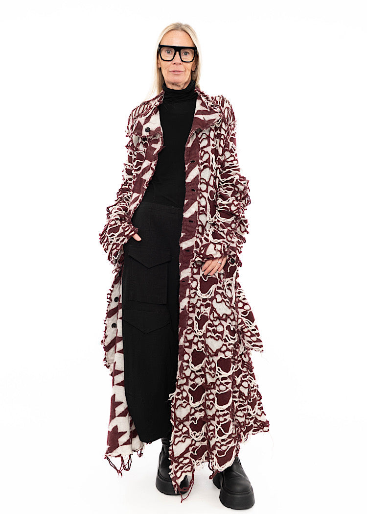 PRE-LOVED RUNDHOLZ MAINLINE KNITTED COAT