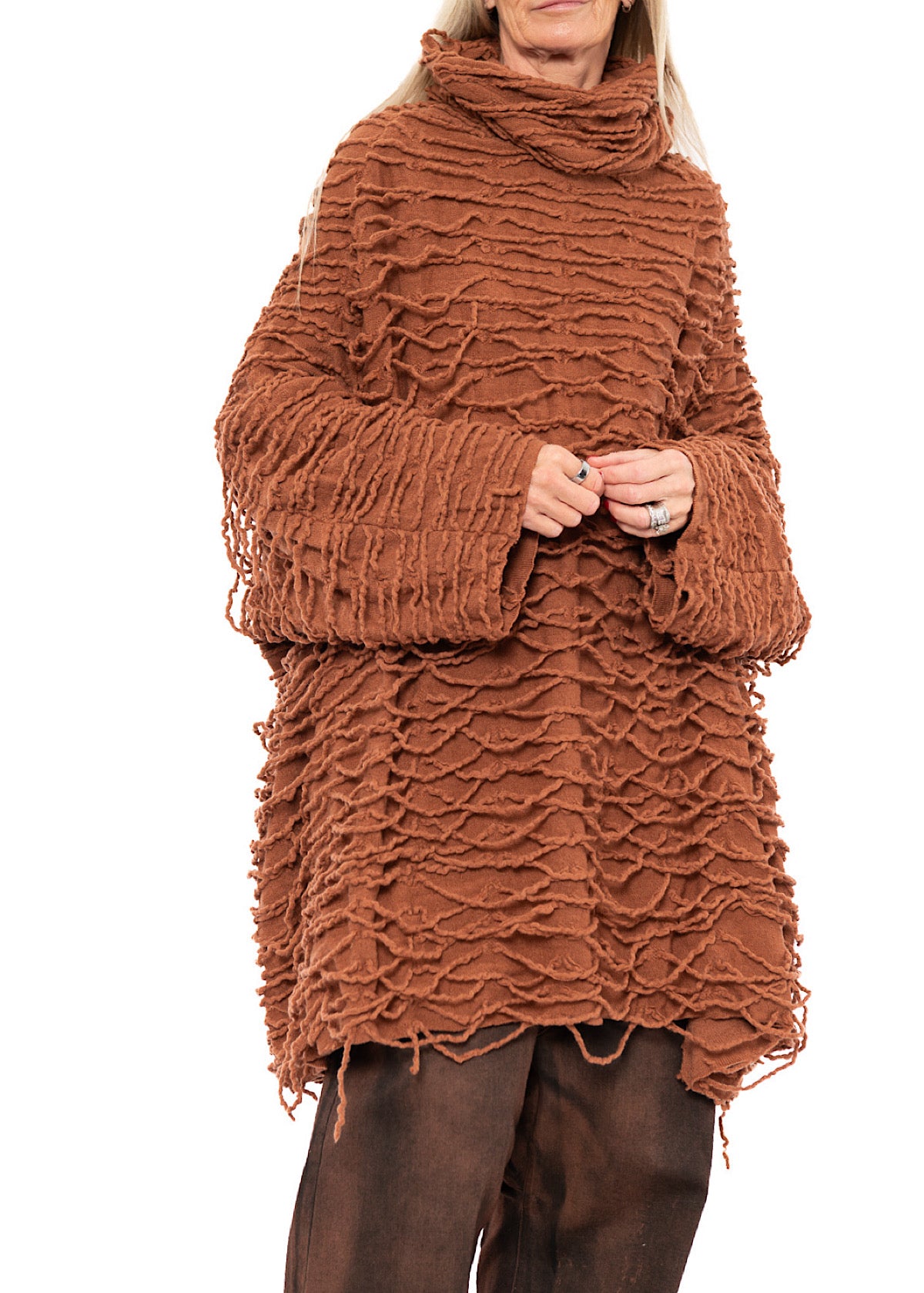 DECONSTRUCTED KNIT TUNIC