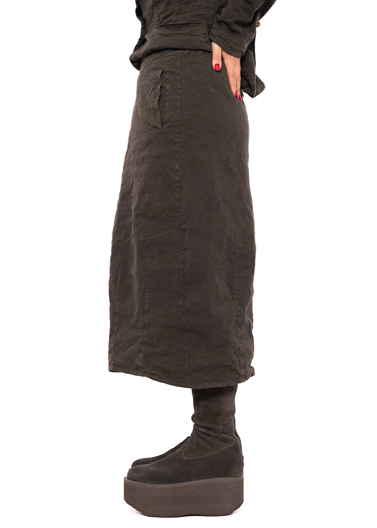 COTTON-TWILL JULIETTE SKIRT