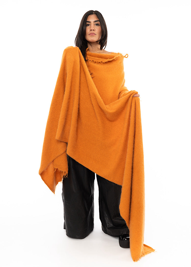 RUNDHOLZ DIP KNITTED SCARF