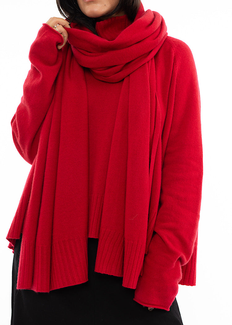 RUNDHOLZ BLACK LABEL KNITTED SCARF