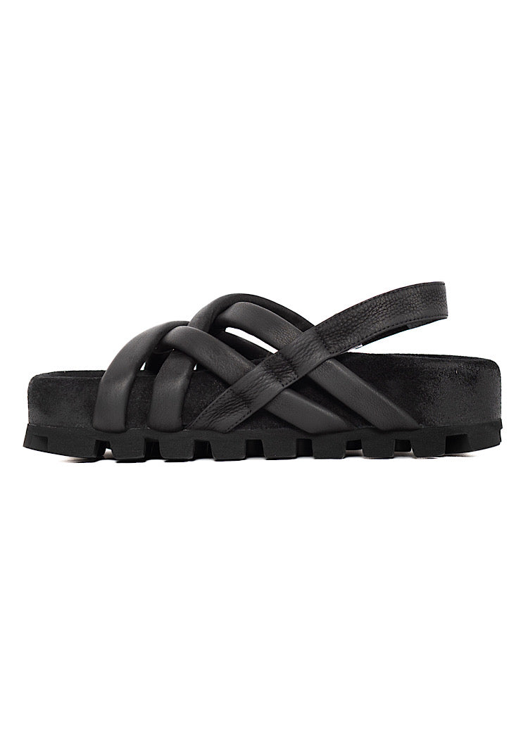 SORT AARHUS SANDAL
