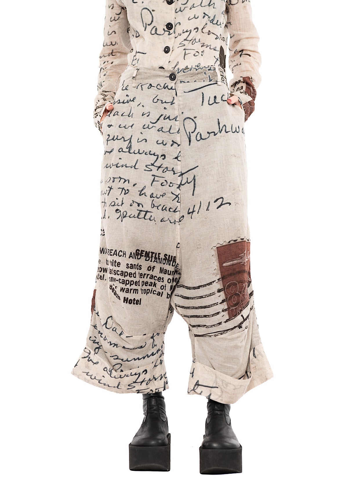 RUNDHOLZ DIP TROUSER