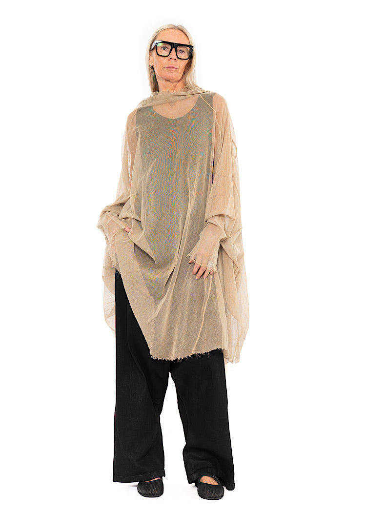 PRE-LOVED RUNDHOLZ DIP MESH TUNIC
