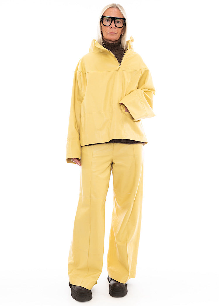 ANNETTE GÖRTZ SALMA LEATHER PULLOVER