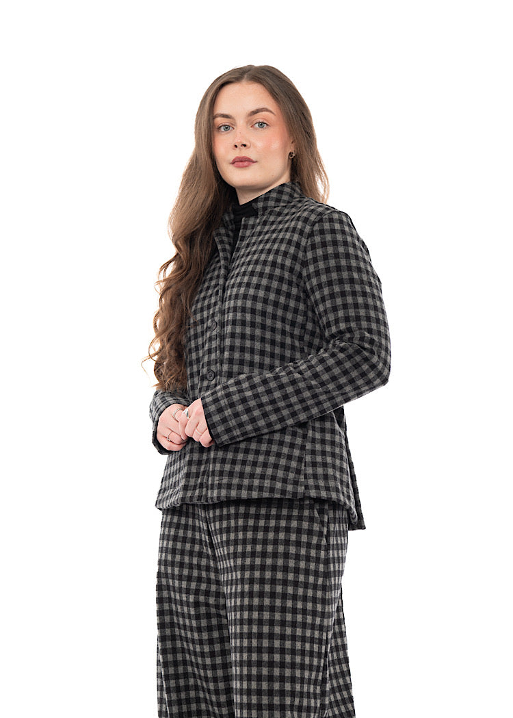 CHECKED APRILE JQ JACKET
