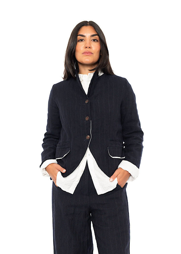 PINSTRIPE VIOLA JACKET
