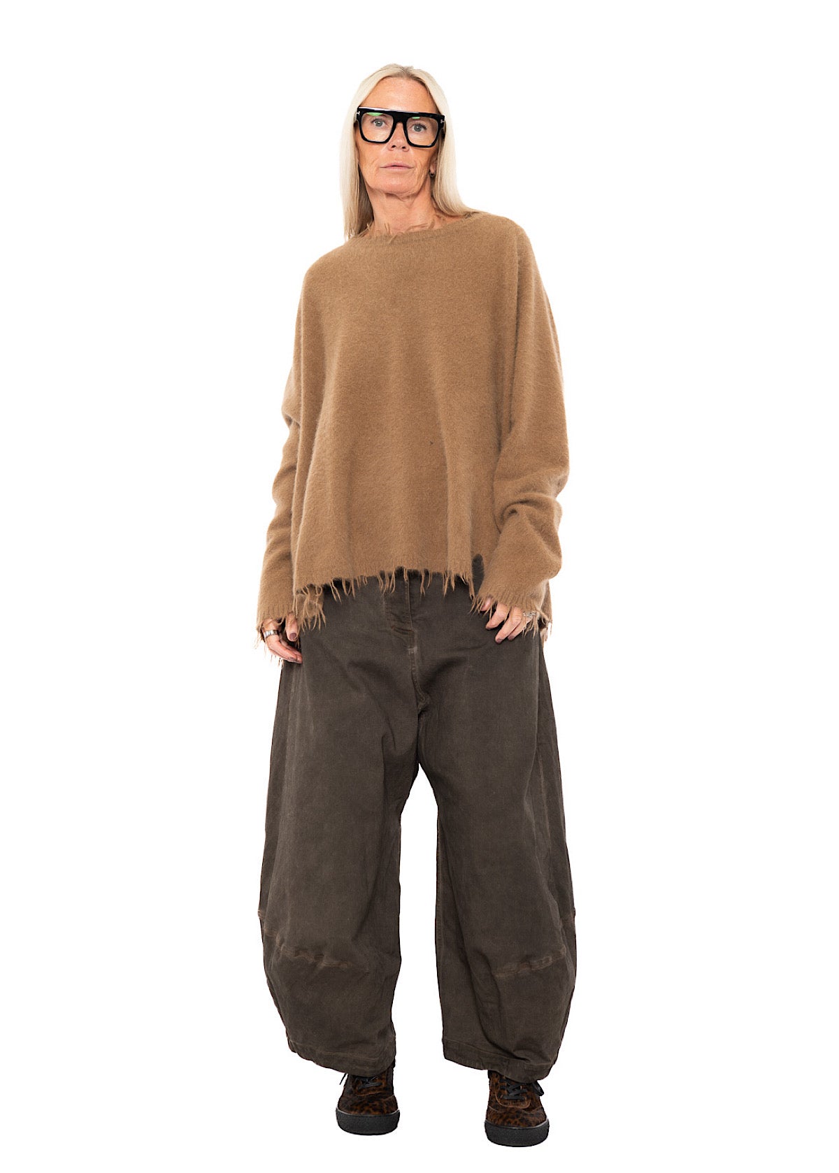 SIGNATURE BALLOON DENIM TROUSER