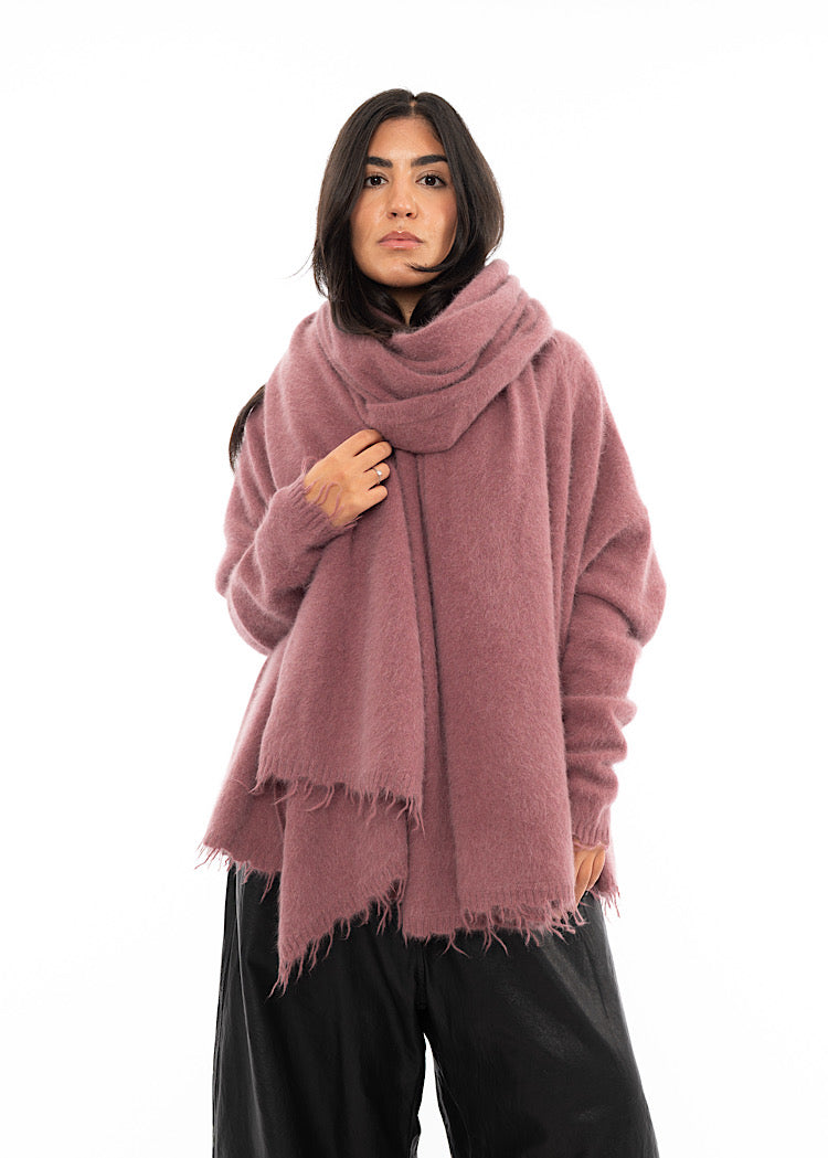 RUNDHOLZ DIP KNITTED SCARF