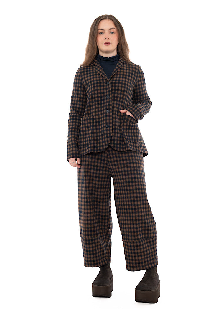 OVERSIZED CHECKED CIMONE JQ JACKET