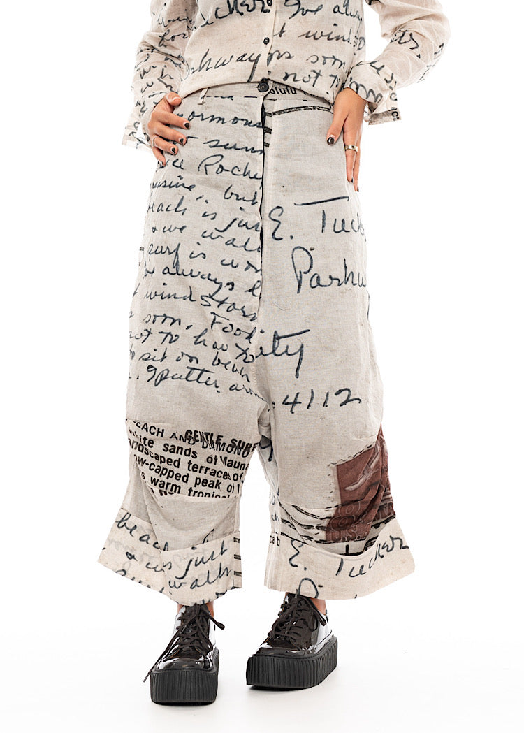 RUNDHOLZ DIP TROUSER