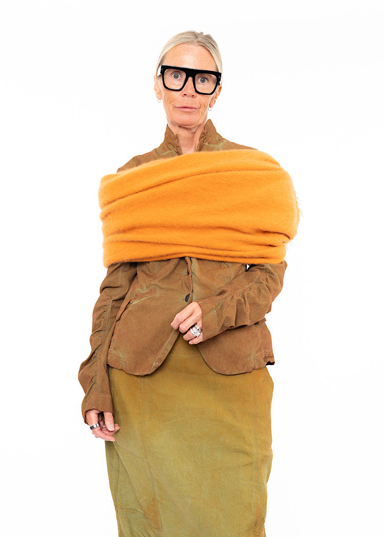 RUNDHOLZ DIP 2/3 SHARER KNITTED SCARF