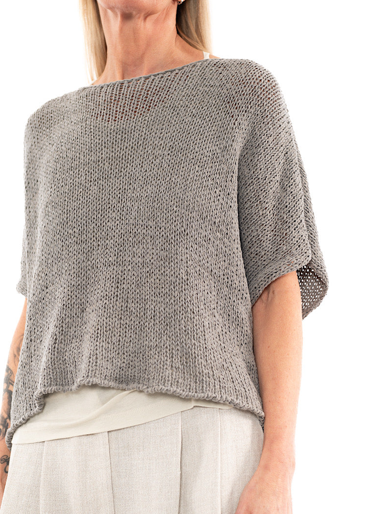 SORT AARHUS KNITTED TOP