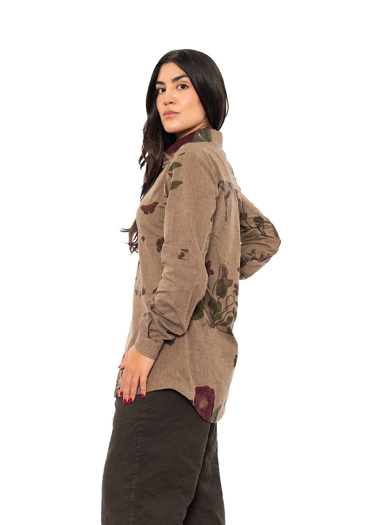 BOTANICAL PRINTED SHIRT