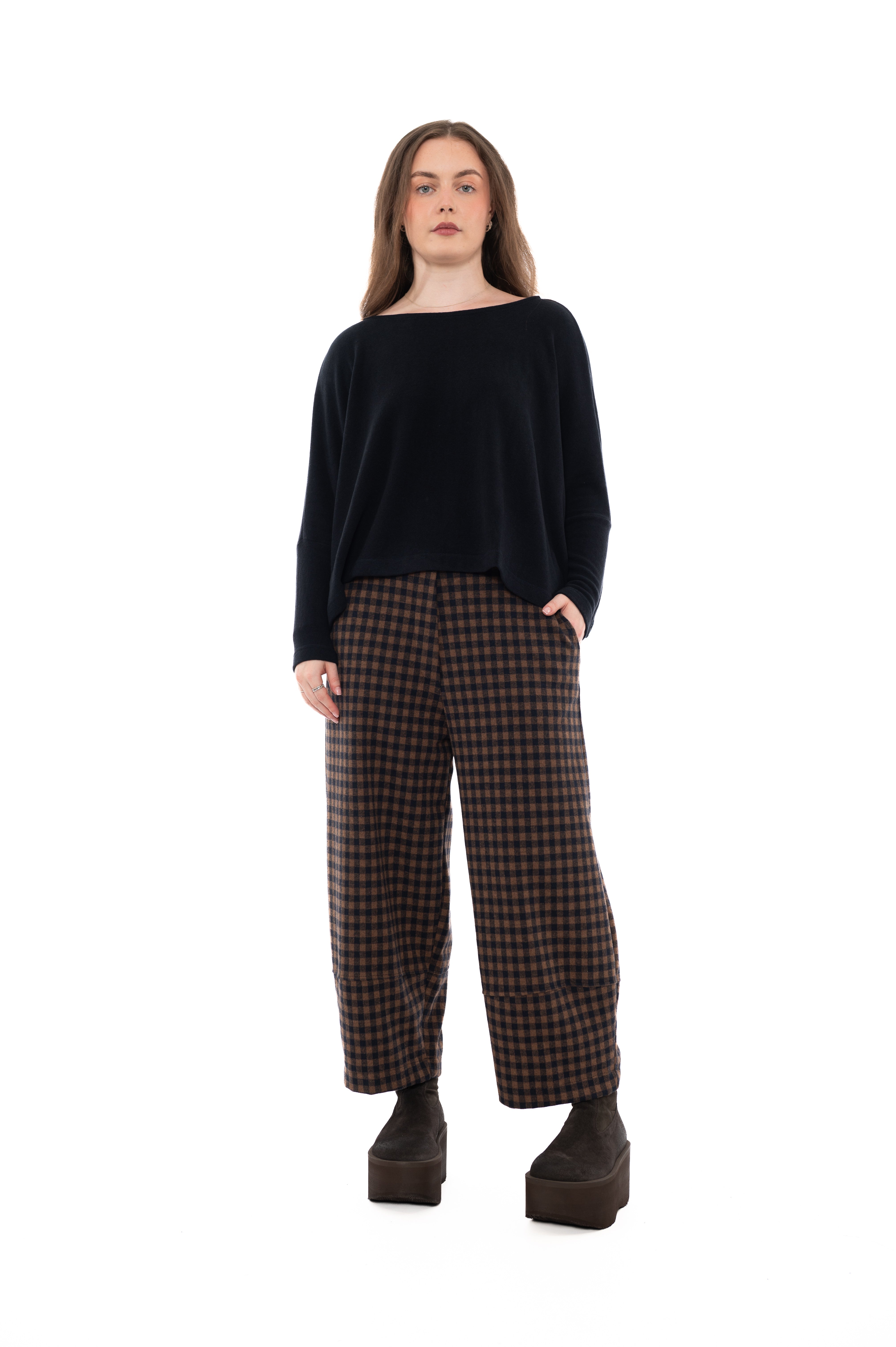 SIGNATURE COTTON-FLEECE KIRA PULLOVER