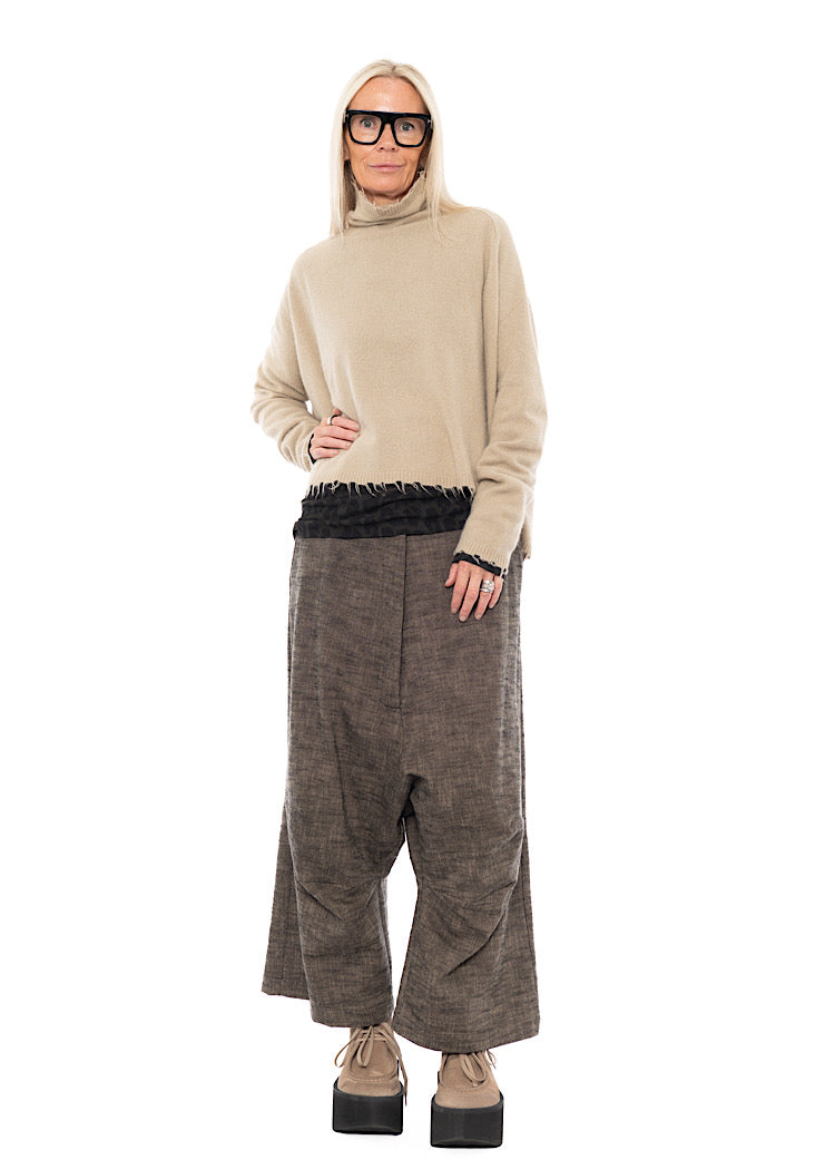 SIGNATURE MERINO RACCOON KNIT