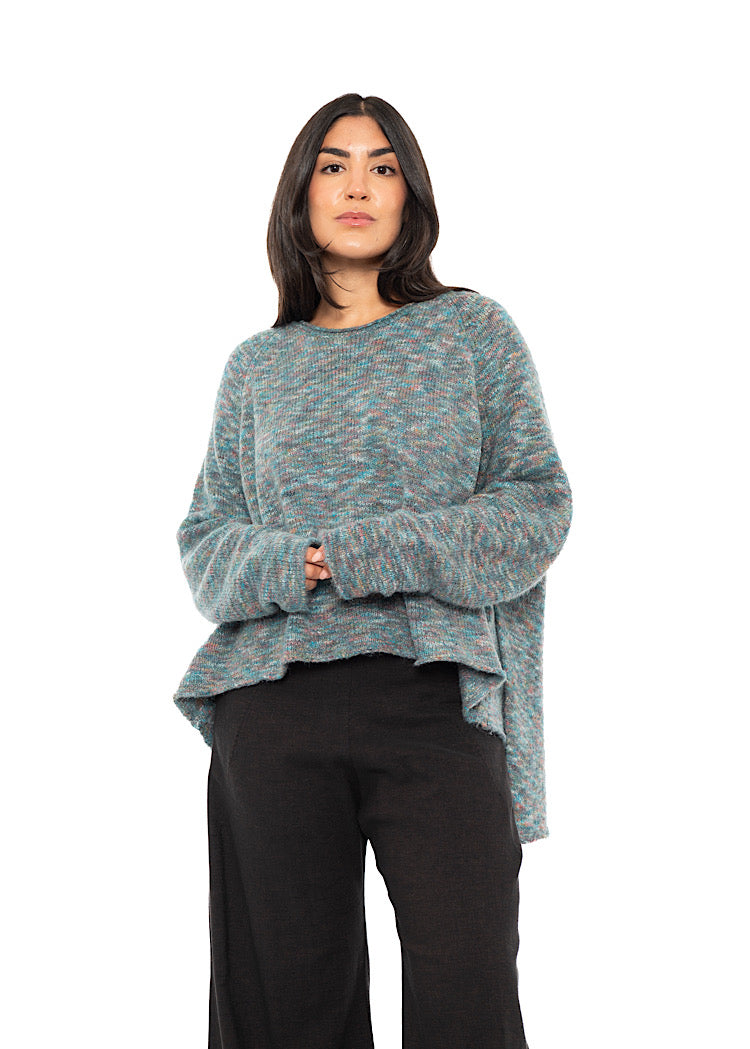 MÉLANGE KNITTED PULLOVER