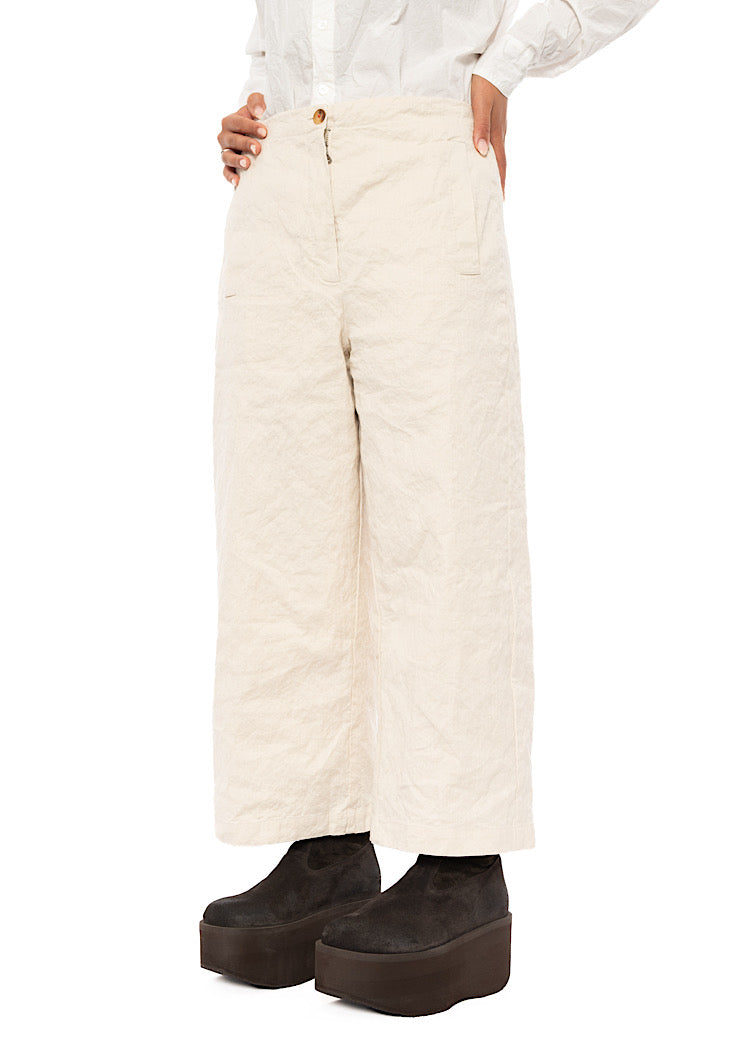COTTON-TWILL PHILOMENA TROUSER