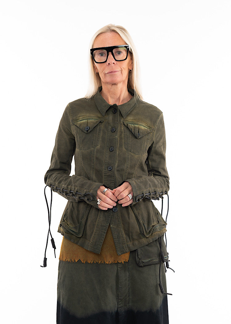 RUNDHOLZ DIP JACKET *BLACK GLOSS* (Shown in LAGOON LIGHT)