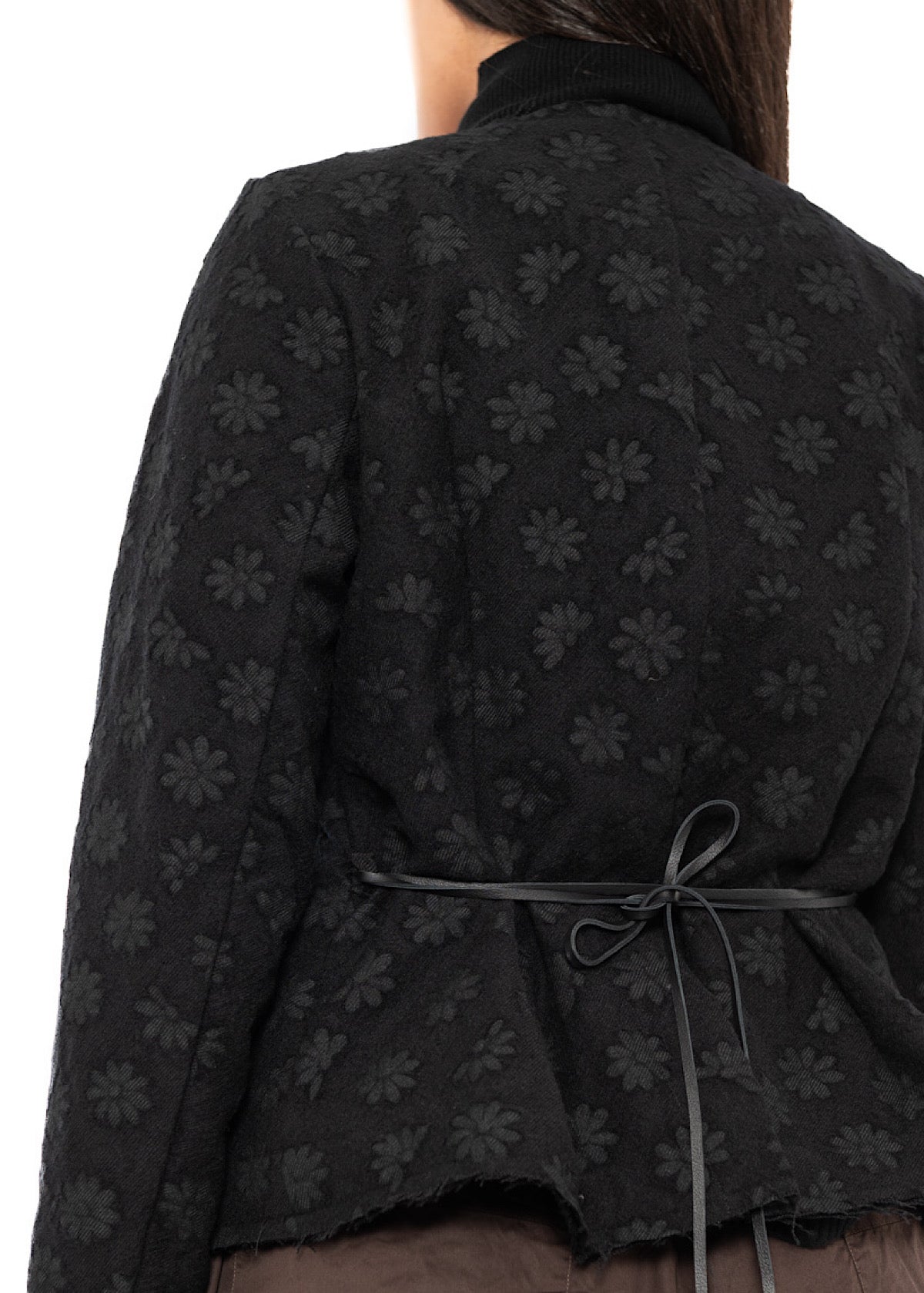 FLORAL JACQUARD JACKET