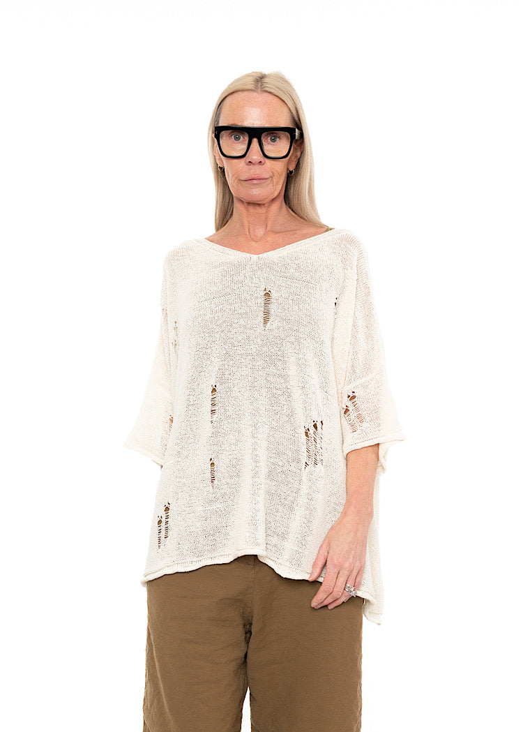SARAH PACINI KNITTED PULLOVER