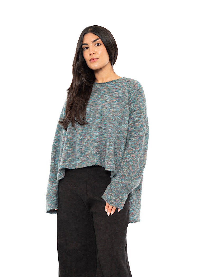 MÉLANGE KNITTED PULLOVER