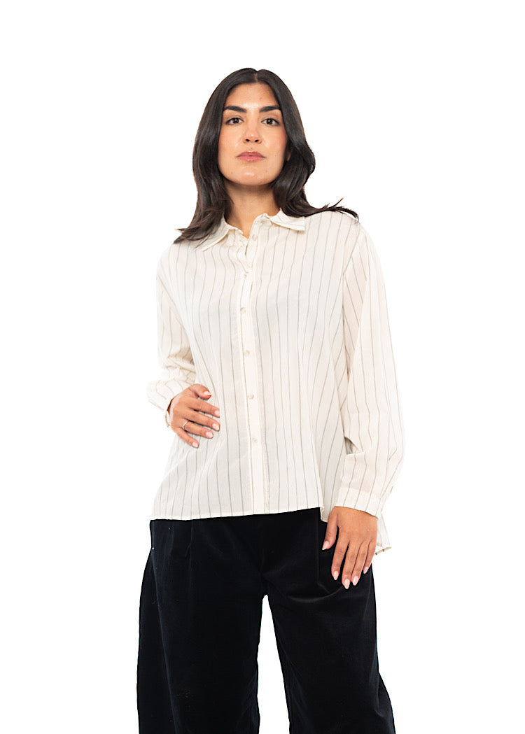 PINSTRIPE AMY SHIRT