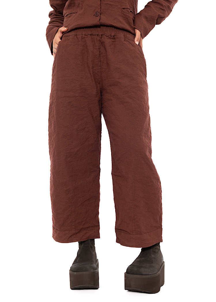 SIGNATURE CRINKLE STRAIGHT LEG TROUSER