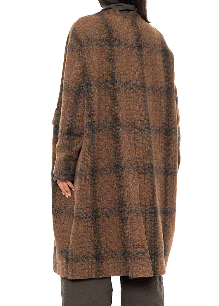 HARRIS TWEED MARINA COAT