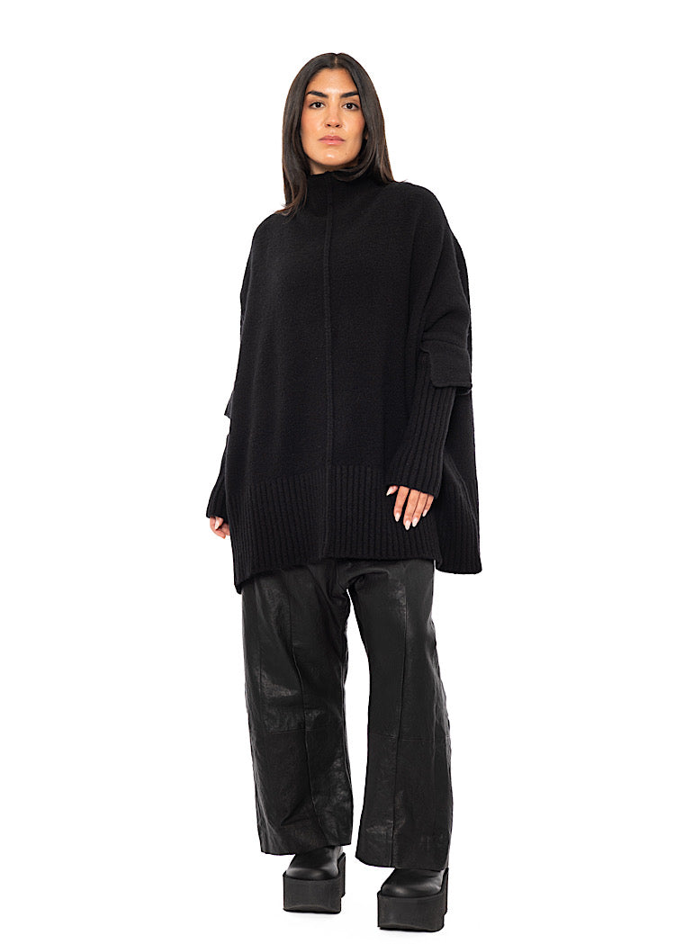 OVERSIZED KNITTED TUNIC