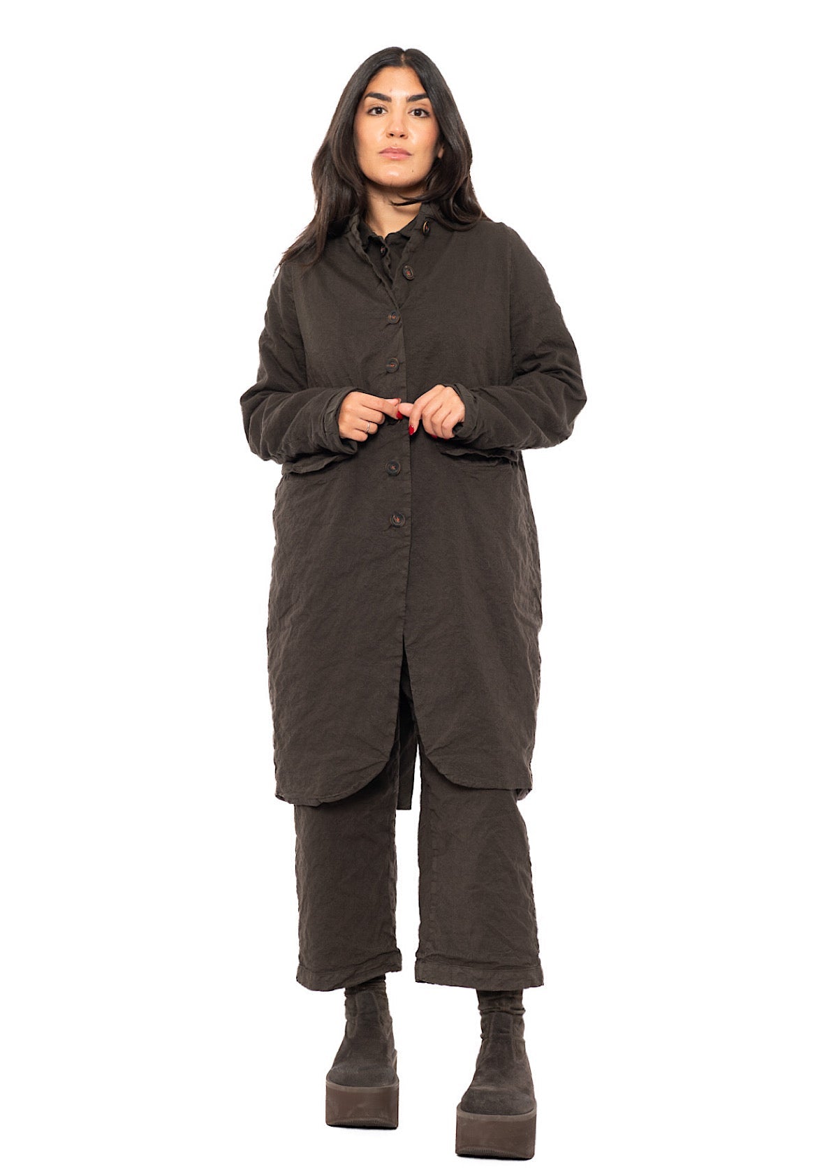COTTON-TWILL MARTHE COAT
