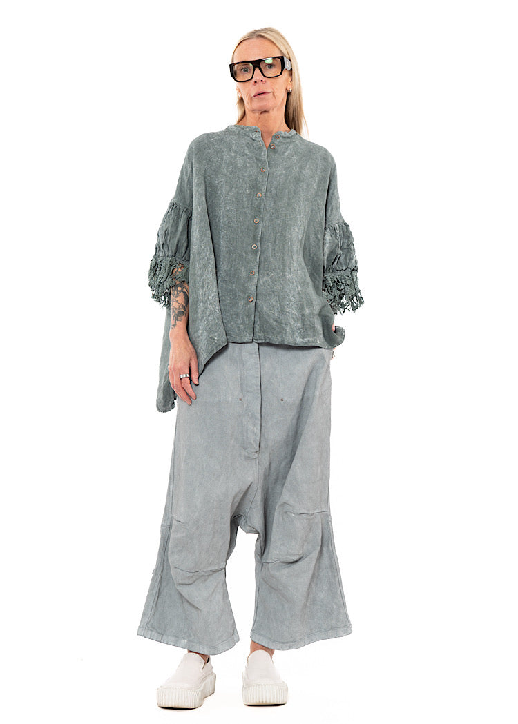 RUNDHOLZ DIP BLOUSE