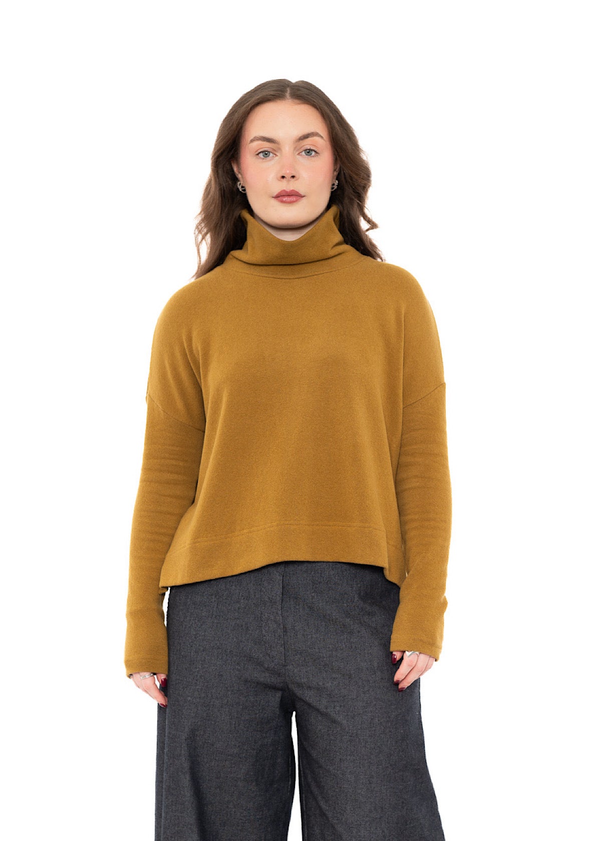 SIGNATURE COTTON-FLEECE MOYET PULLOVER