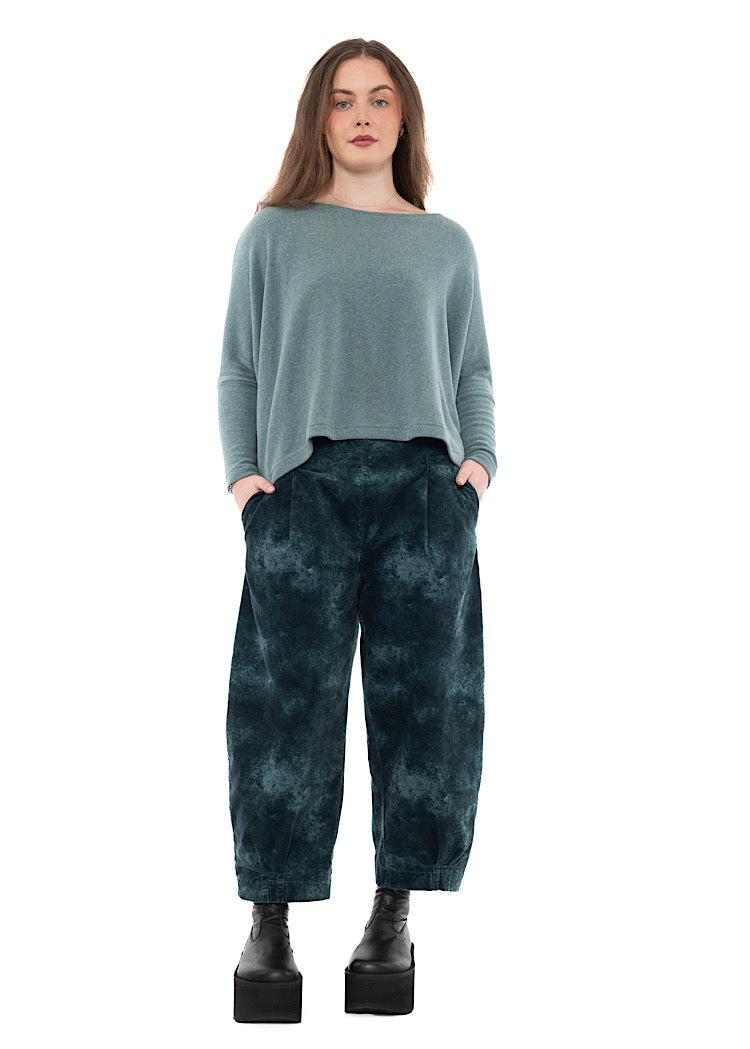 SIGNATURE COTTON-FLEECE KIRA PULLOVER