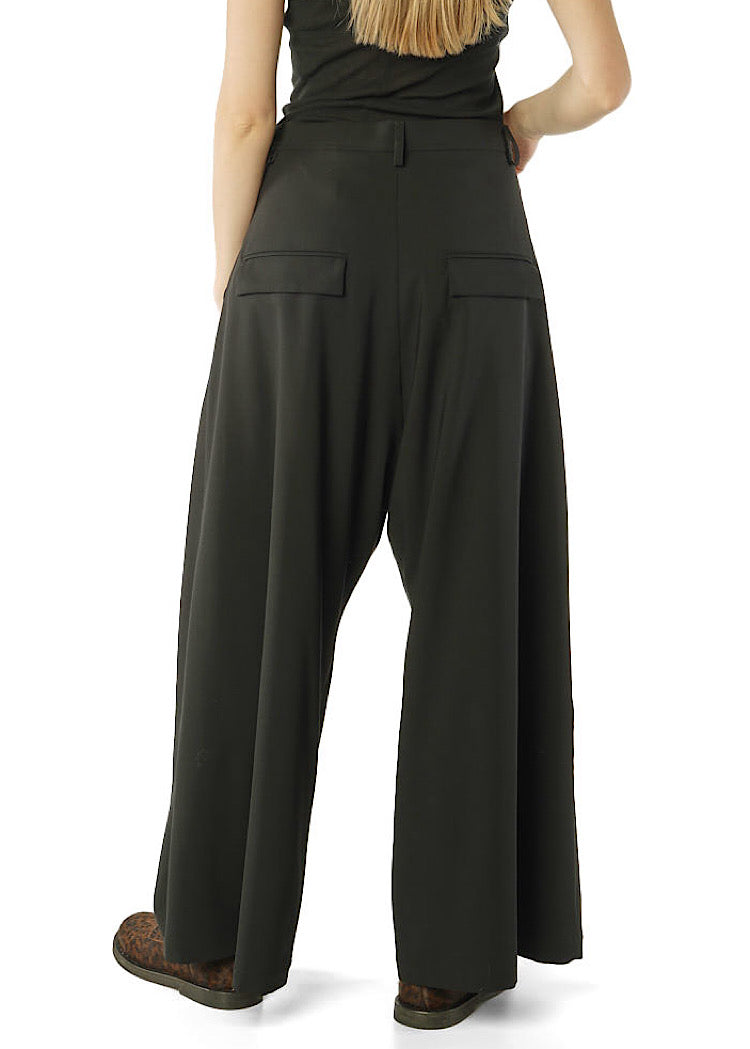 SIGNATURE WIDE-LEG TAILORED TROUSER