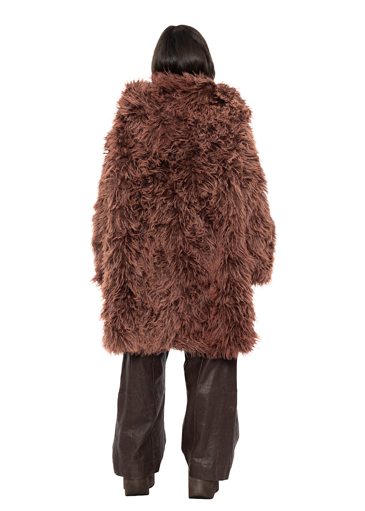 STATEMENT FAUX FUR COAT