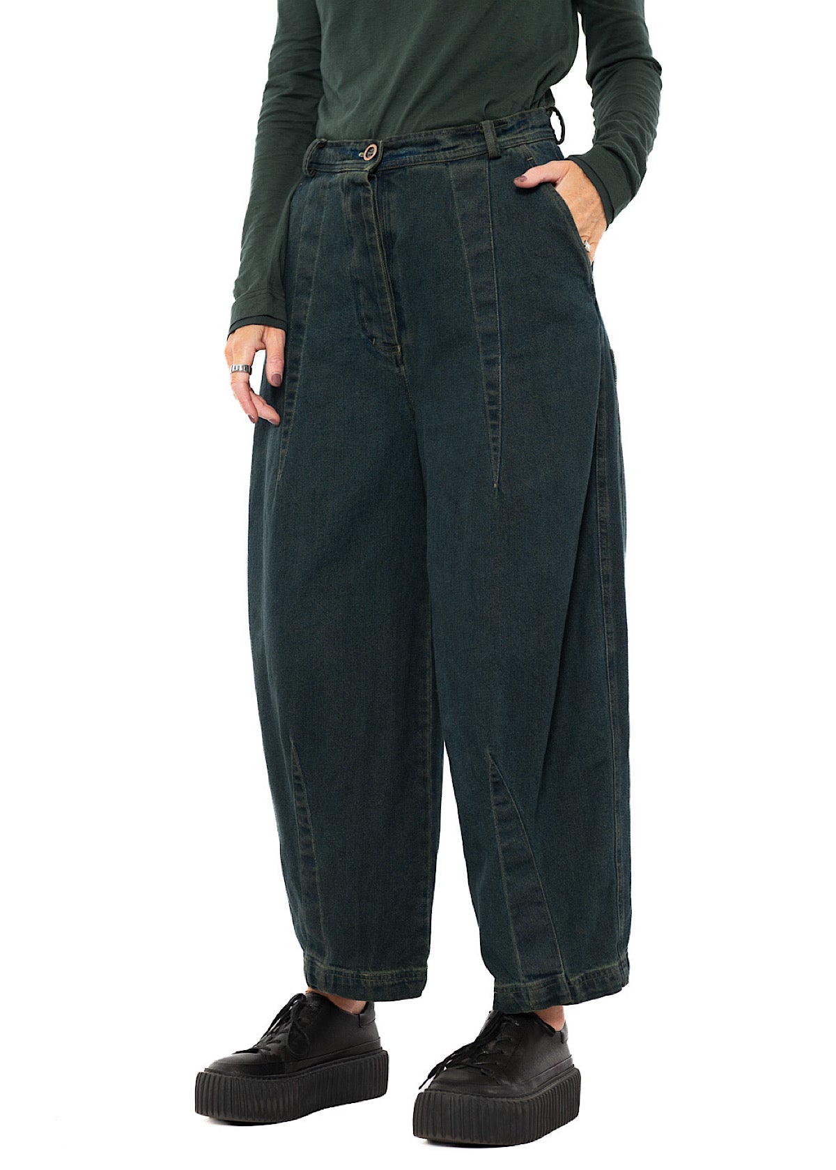 DENIM BALLOON TROUSER