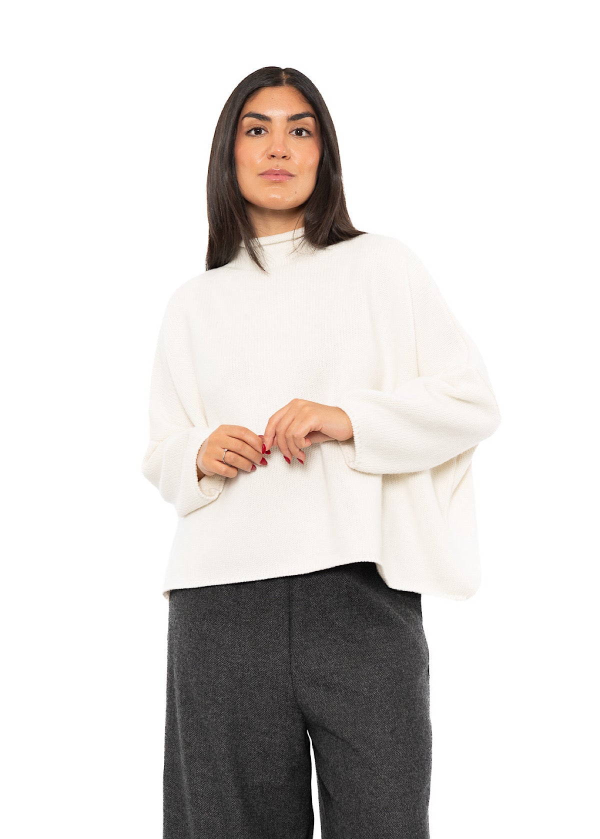 RELAXED CASHMERE BLEND FERRUCCIO PULLOVER