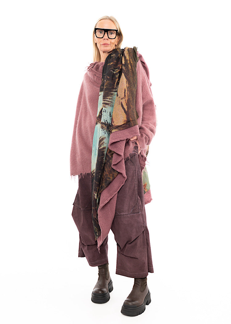 RUNDHOLZ DIP KNITTED SCARF