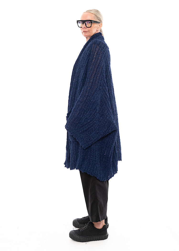 RUNDHOLZ DIP KNITTED CARDIGAN