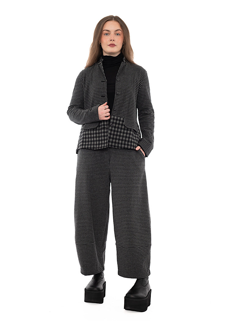 MICRO-CHECK RIMA JQ TROUSER