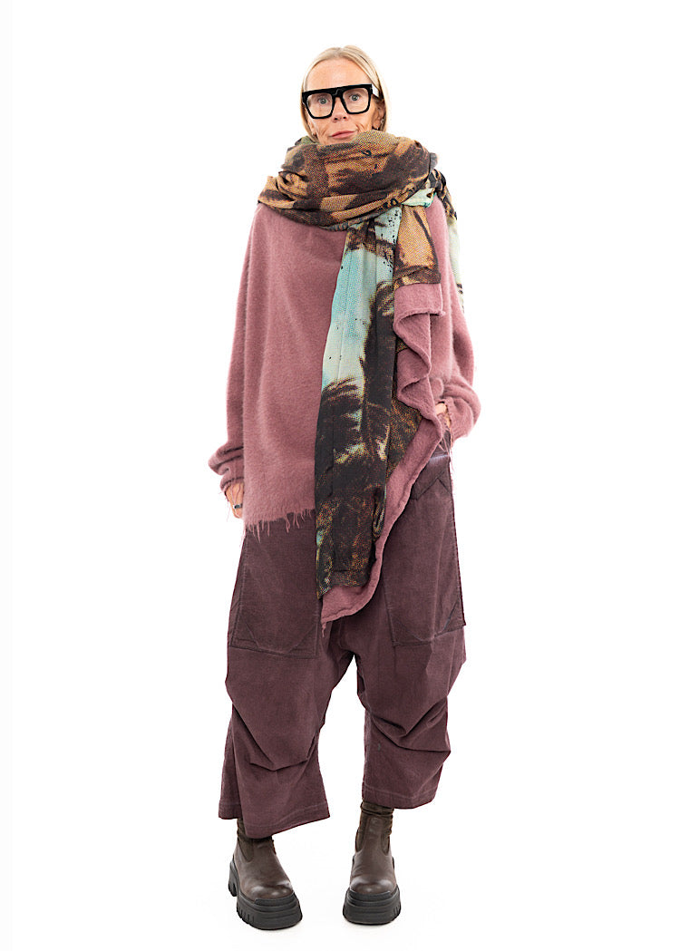 RUNDHOLZ DIP KNITTED SCARF