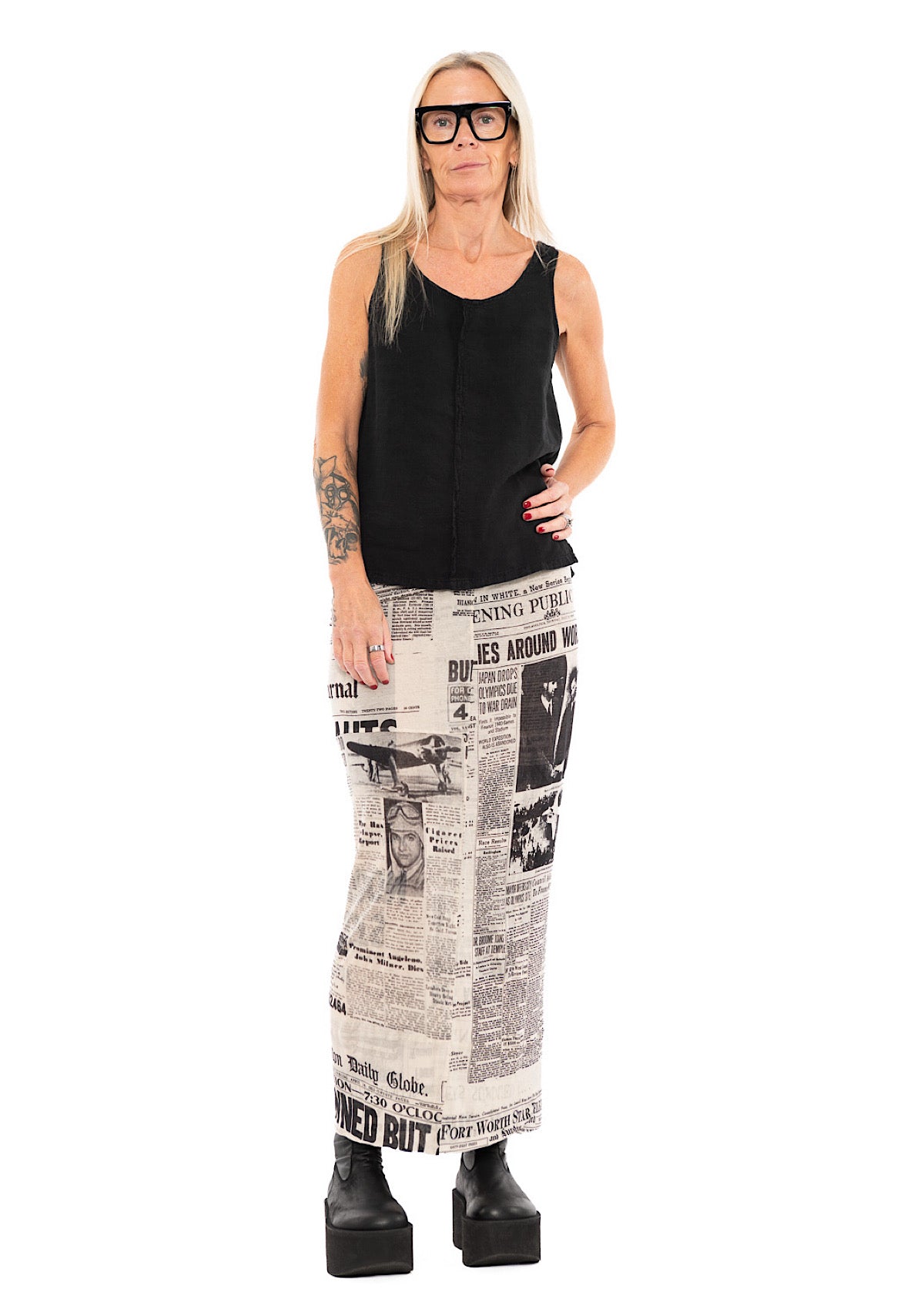 RUNDHOLZ DIP SKIRT